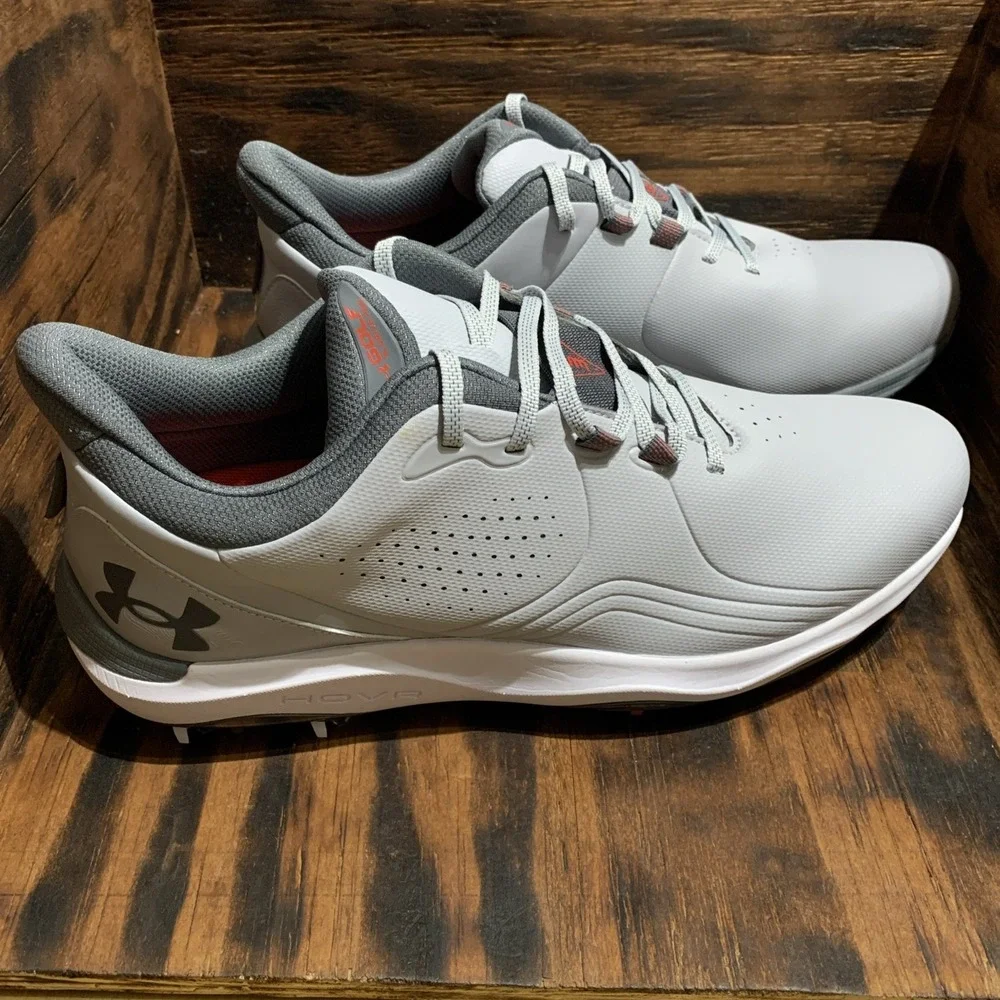 Under Armour‎ Men's UA Drive Pro Spiked Golf Size 12 Grey |3026918-102|
